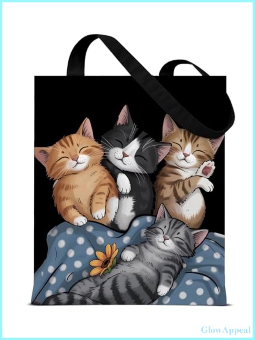 Canvas Tote Bag for Women Aesthetic Reusable Shoulder Bag